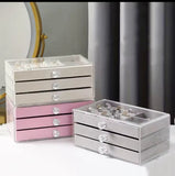 3-Layer Flannel Jewelry Box Drawer