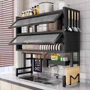 Double Over The Sink Rack with Acrylic Cover