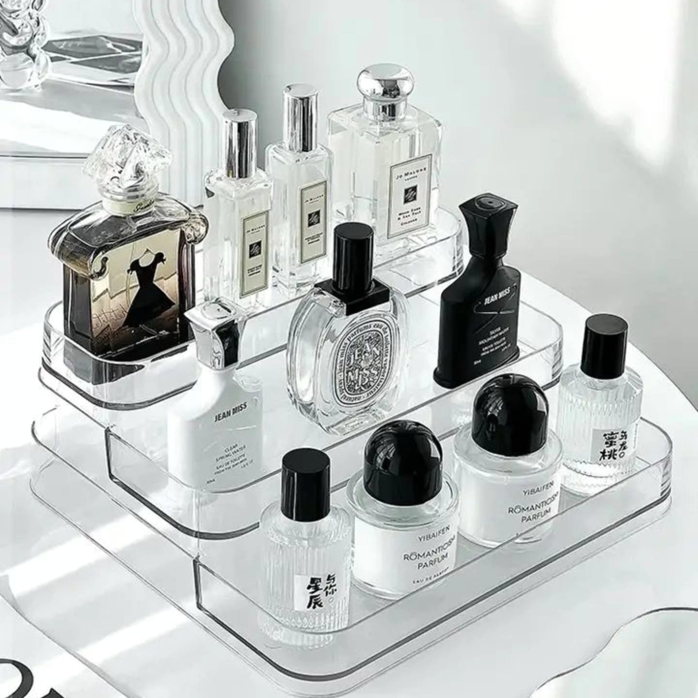 3Tier Clear Display Rack