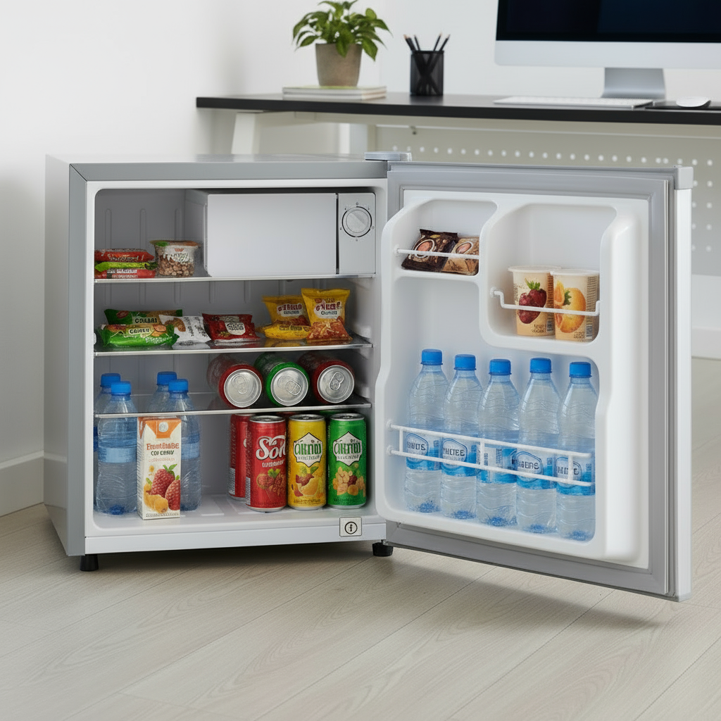 40 Litres Ramtoms-G Bar Fridge Silver RF/213