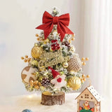 Tabletop Christmas Tree with Decor and Lights