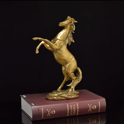 Resin Horse Standing Statue