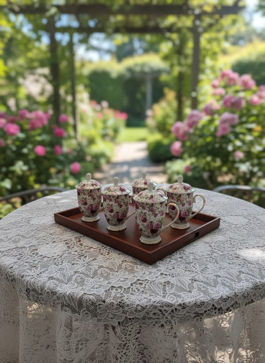 Rose Bone Tea Mug