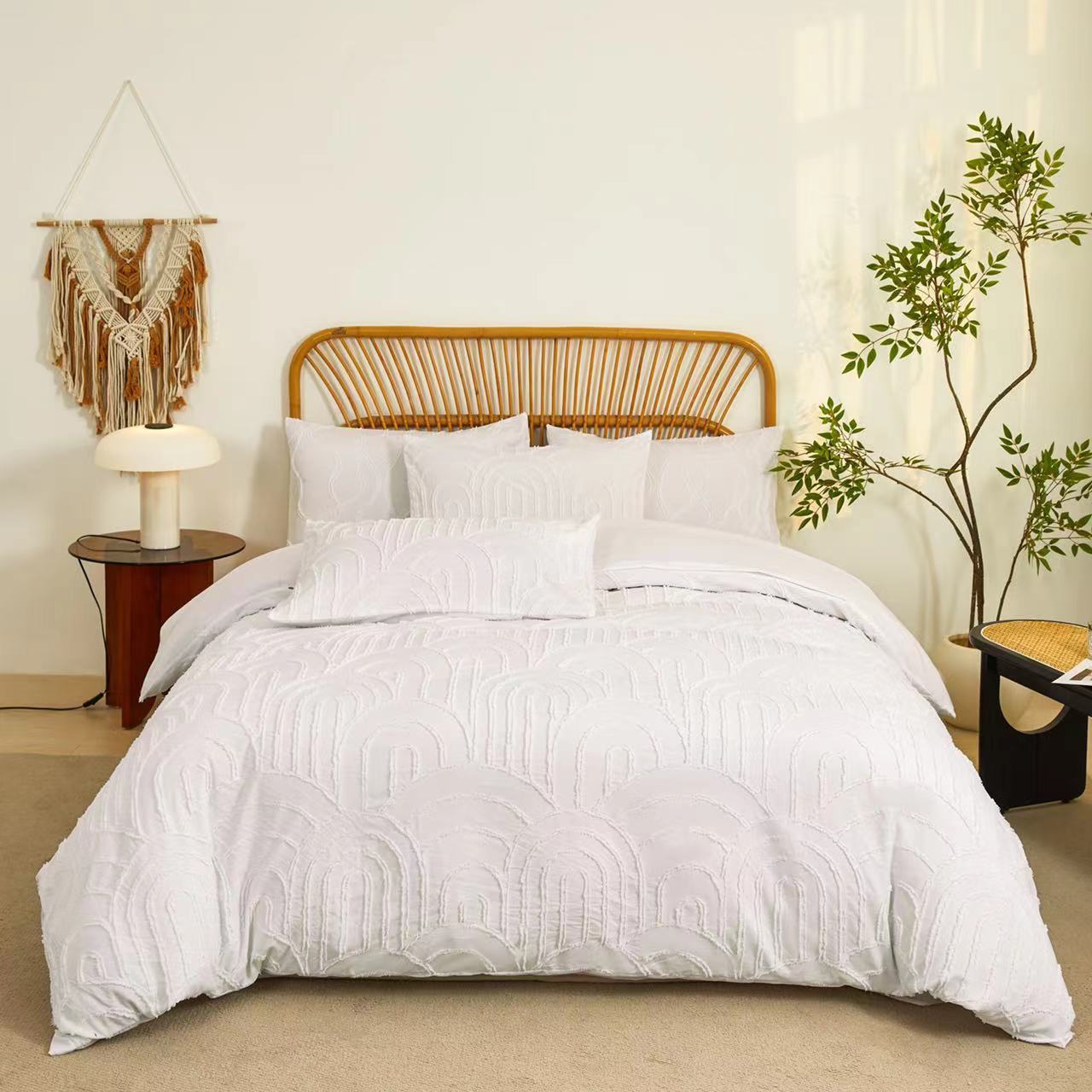 Tufted Duvet Cover Set 6x7