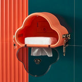 Cloud-Shaped Bathroom Organizer/Tissue Serviette Holder