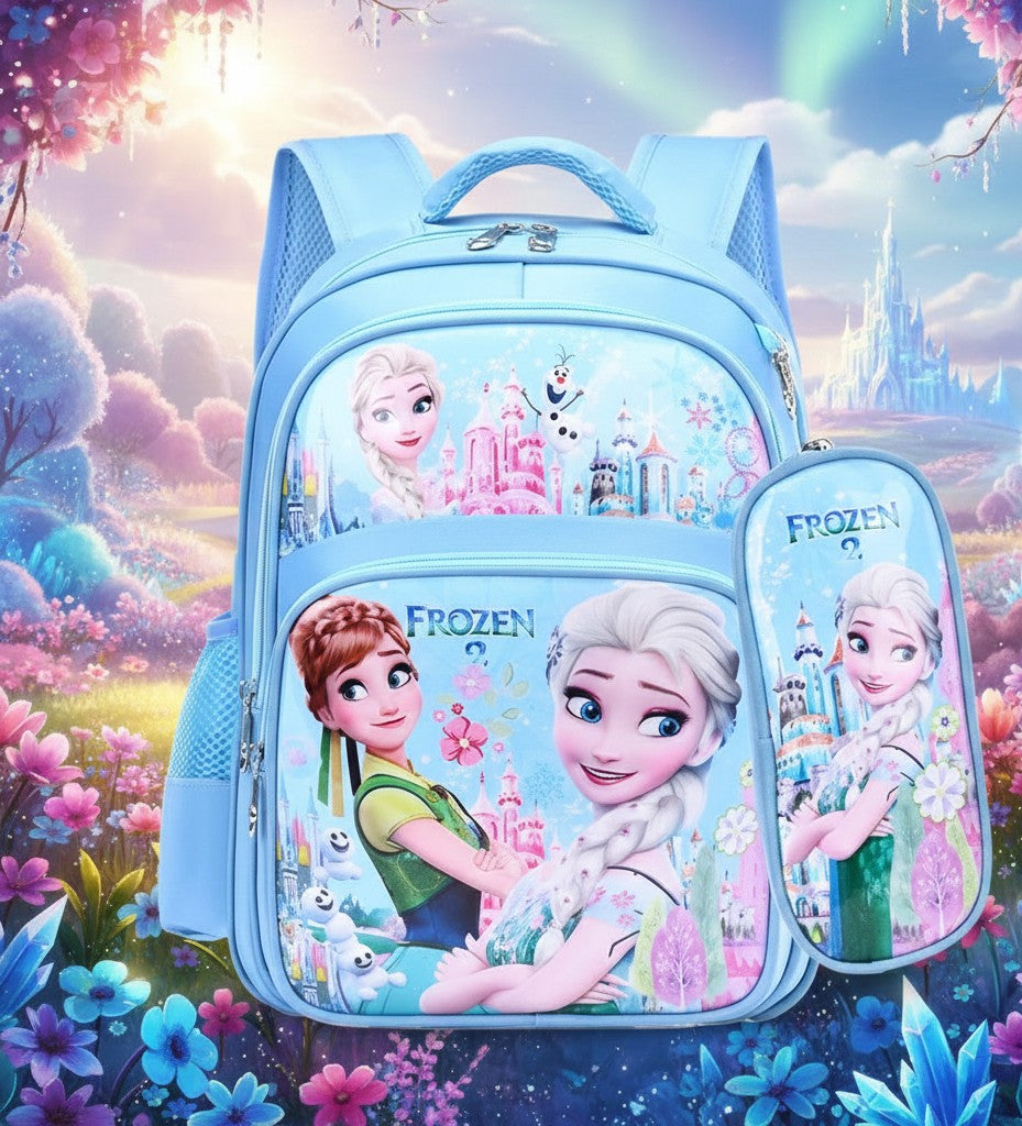 Waterproof School Backpack with Pencil Pouch