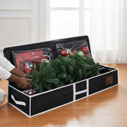 Waterproof artificial Christmas tree storage bag for holiday décor organisation