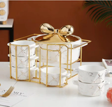 16pc Ceramic Soup Set + Burner