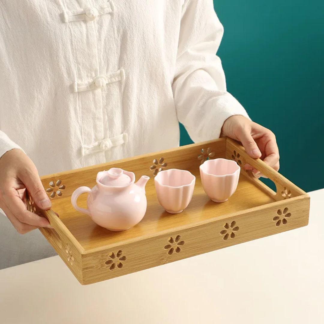3-in-1 Multi-Functional Bamboo Trays