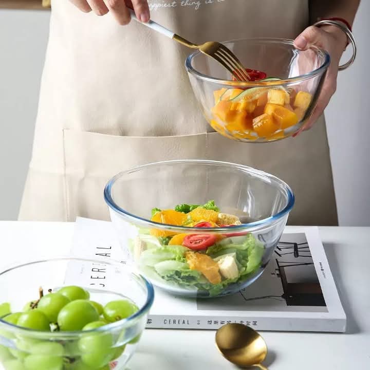 High Borosilicate Glass Bowl – 4500ml