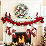 3pcs Christmas Stocking Socks Decorations
