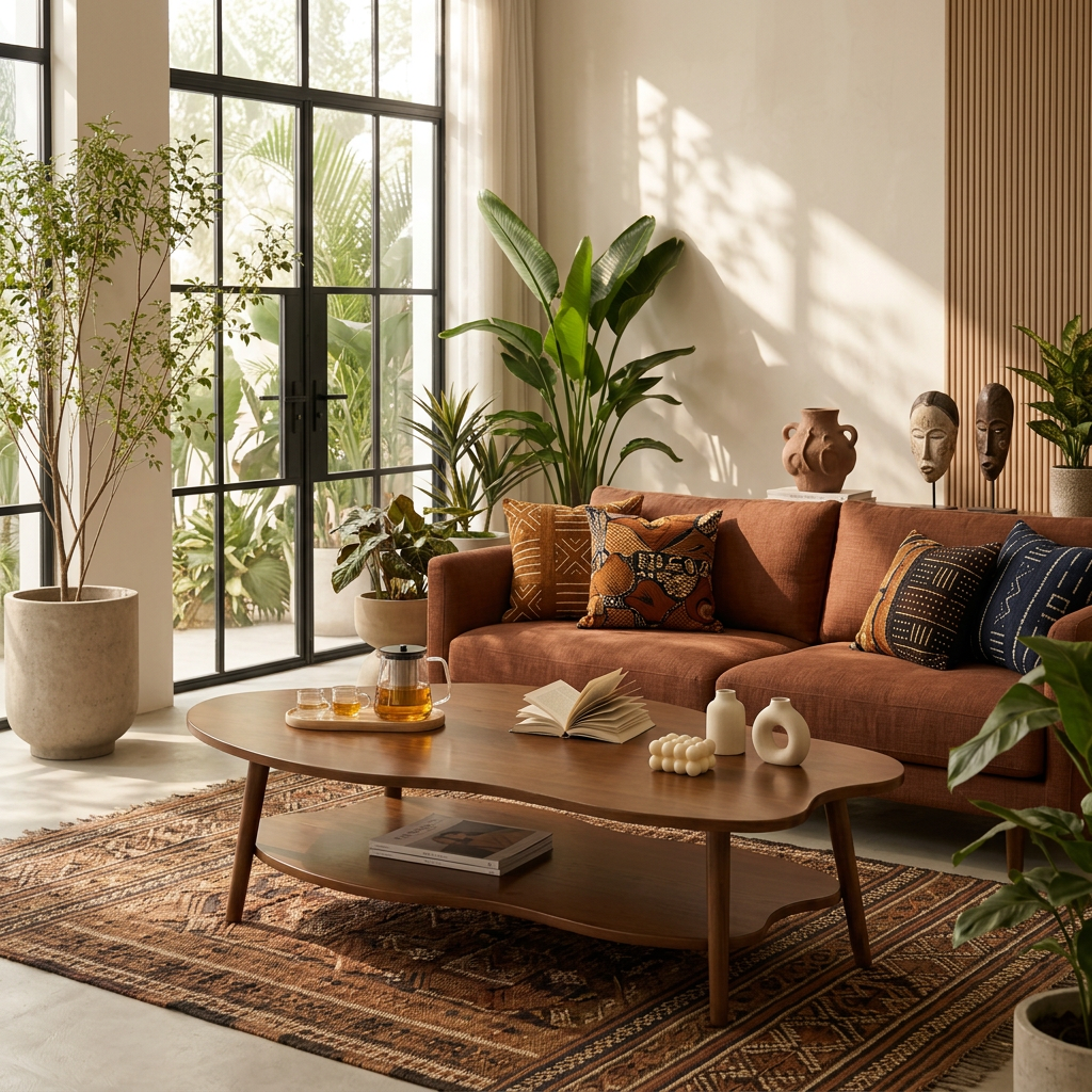 2 Tier Cloud Shaped Coffee Side Table