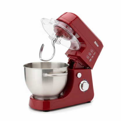 Stand Mixer with 6+ Pulse Speed, Stainless Steel Bowl and Tilt-Head Design