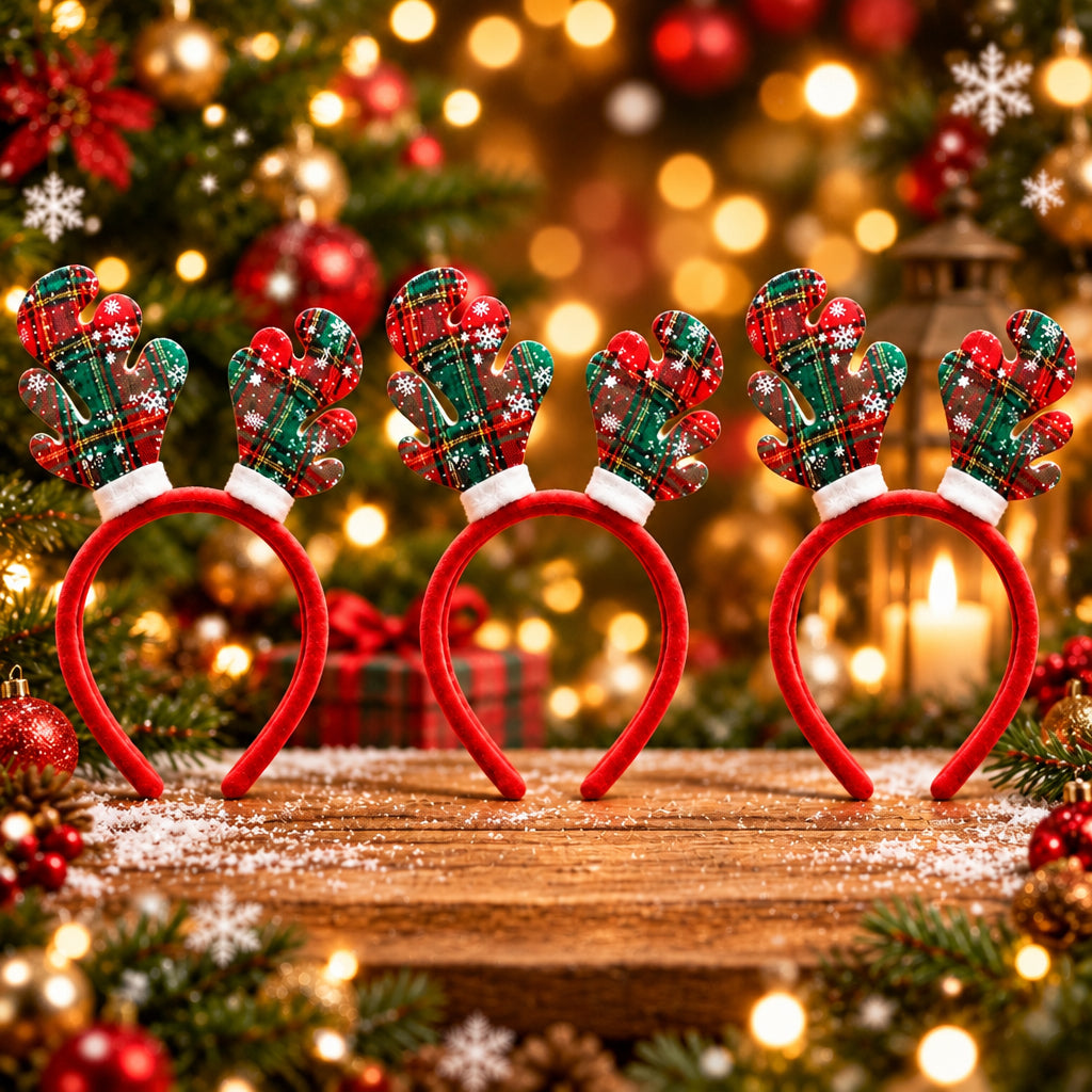 3pcs Christmas Headband