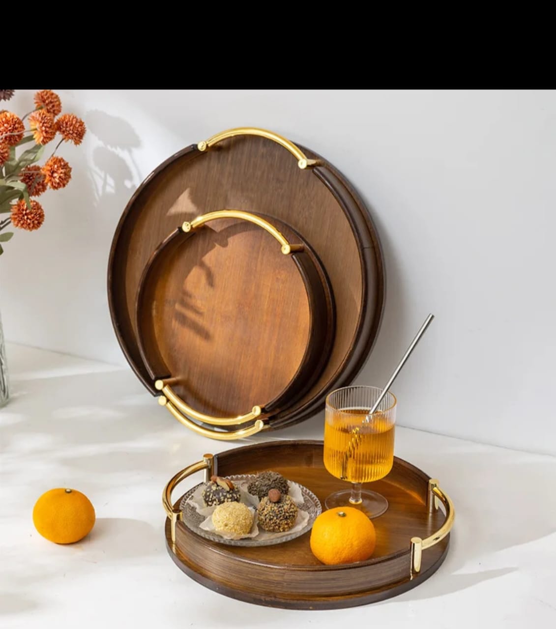 Multi-functional Bamboo Serving Trays