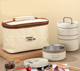 4-in-1 Lunch Box Set with Bag & Cutlery