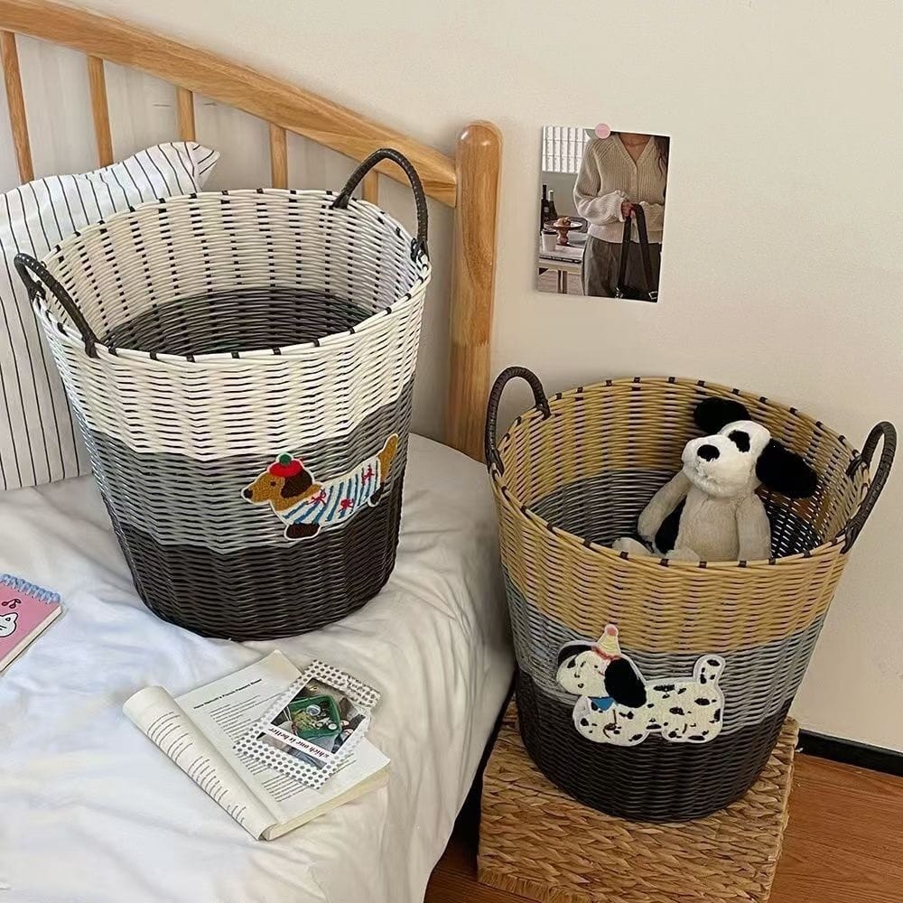 Rattan Multipurpose Storage and Laundry Basket