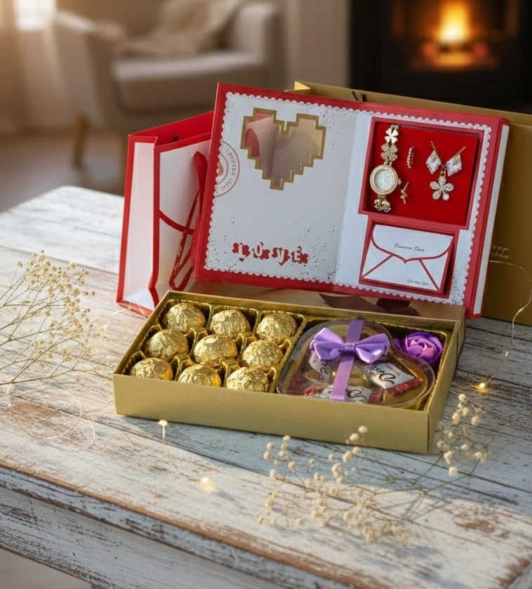 Ladies Forever Love & Chocolate Gift Package