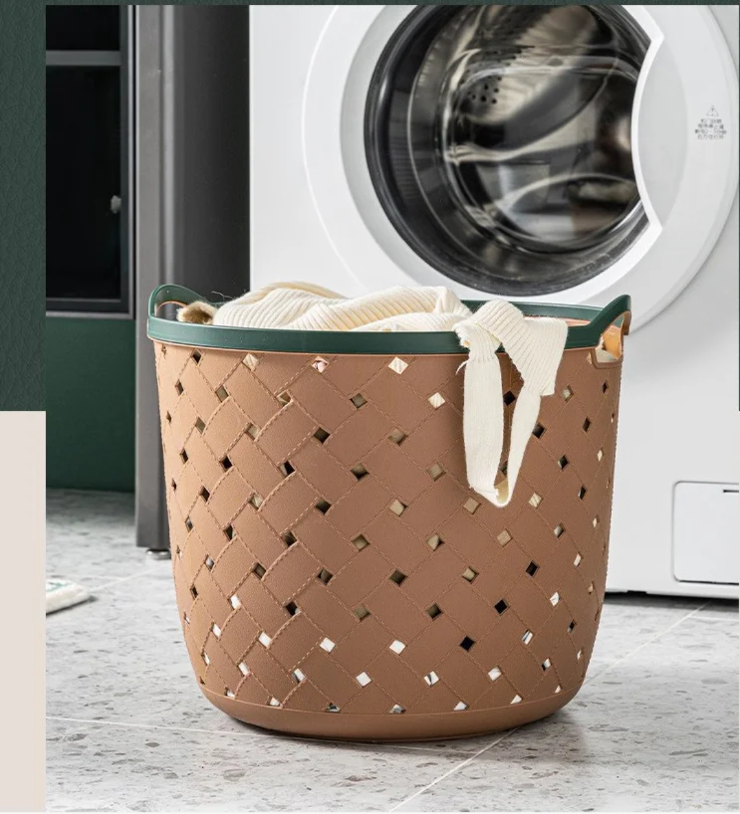 Large Storage Basket with Handle