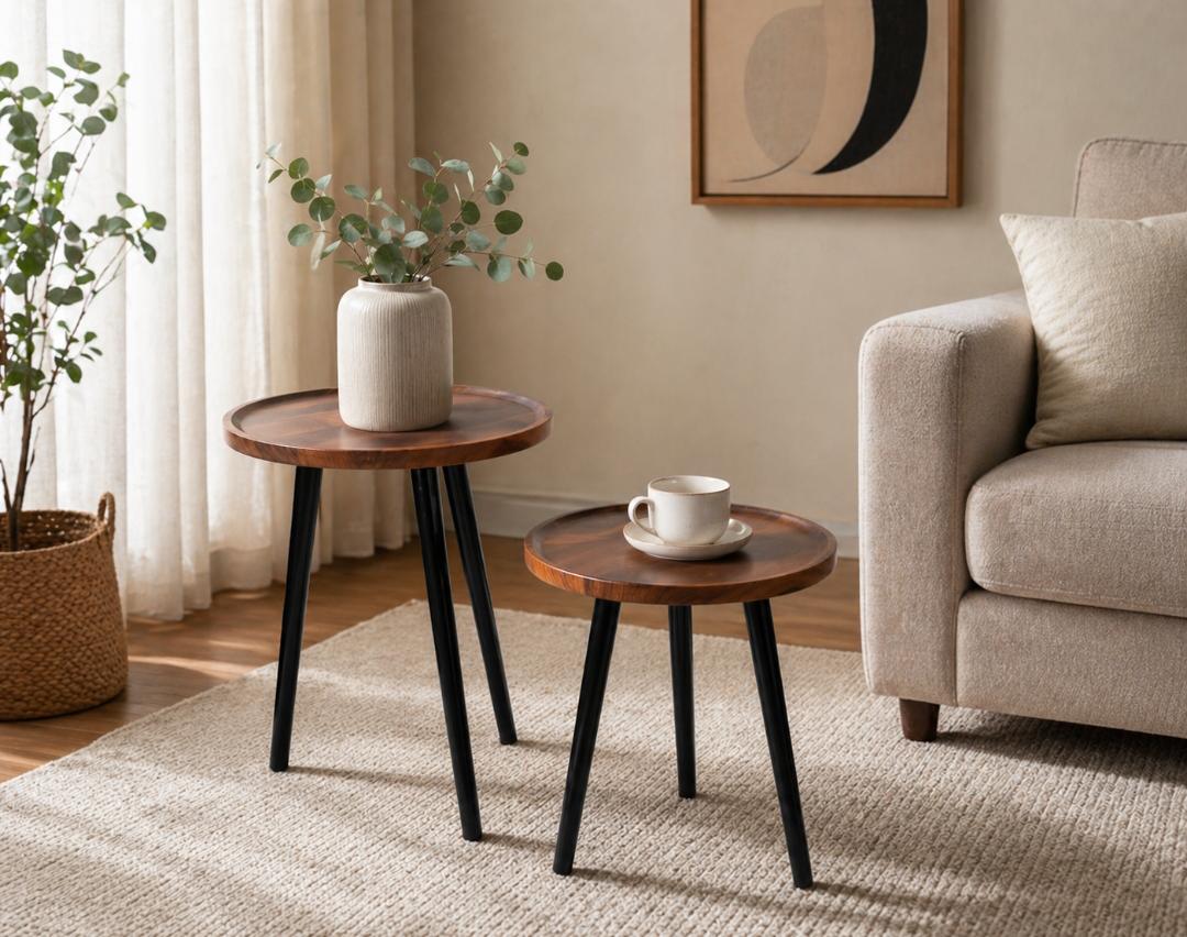 Nesting Side Stool