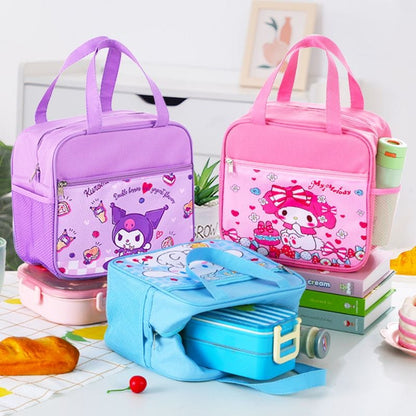 Cartoon Themed Insulated Lunch Bags