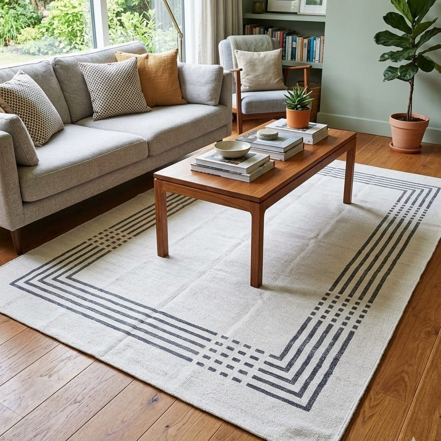 7 × 10 ft Heavy 3D Plush Carpet