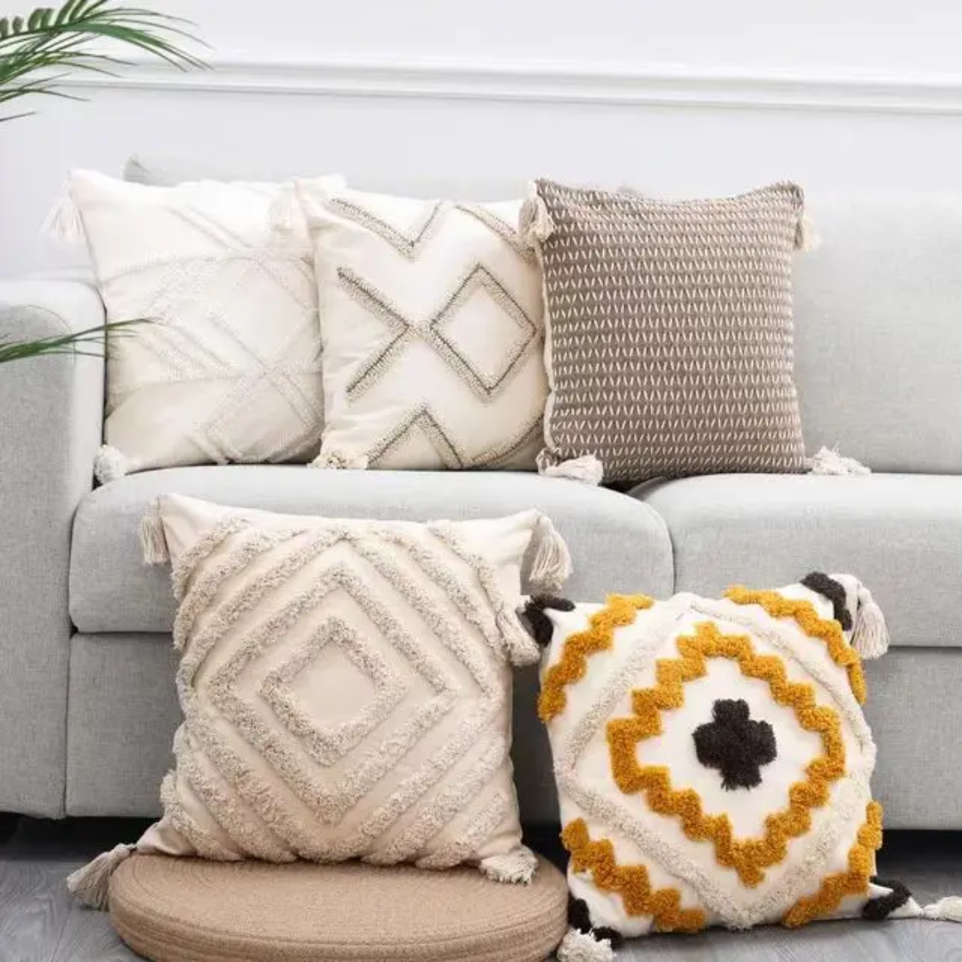 Boho Throw Pillow Cases