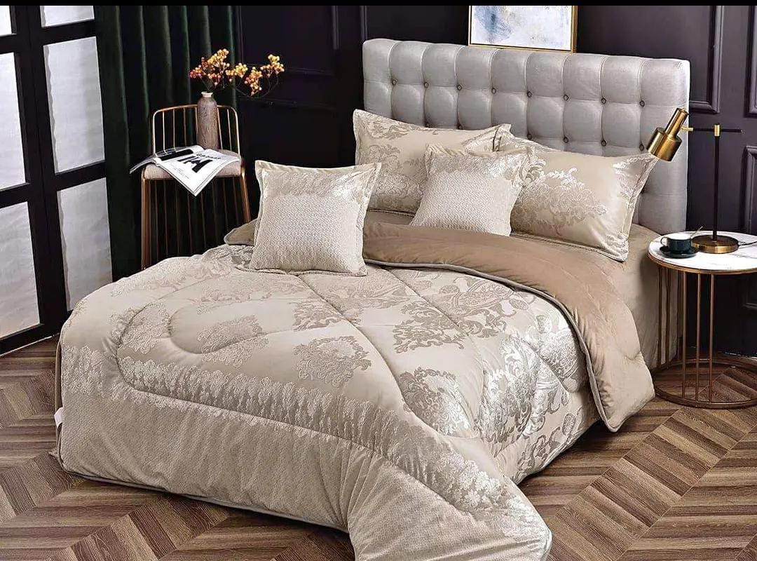 4 Piece Silk Duvet Set