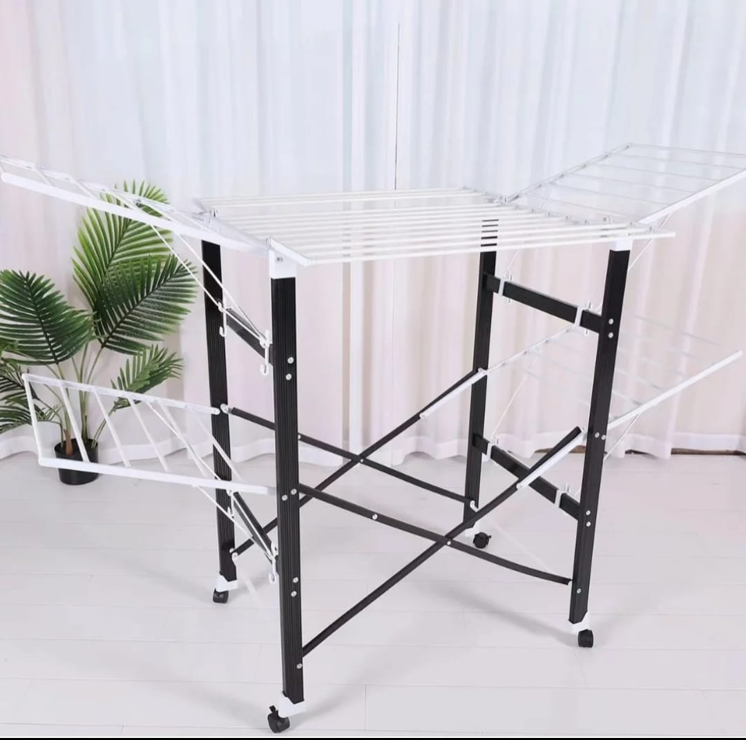 Foldable Wing Clothes Drying Rack