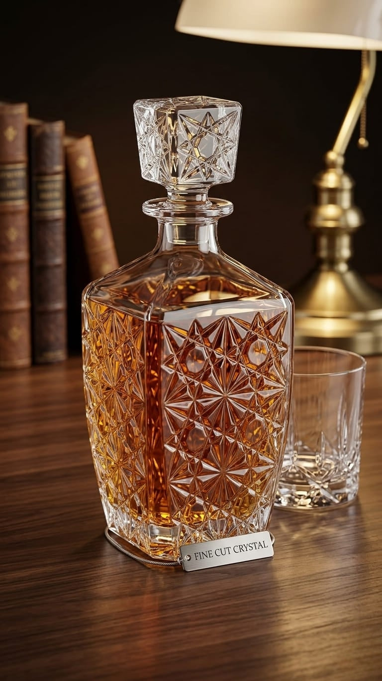 Square Glass Decanter