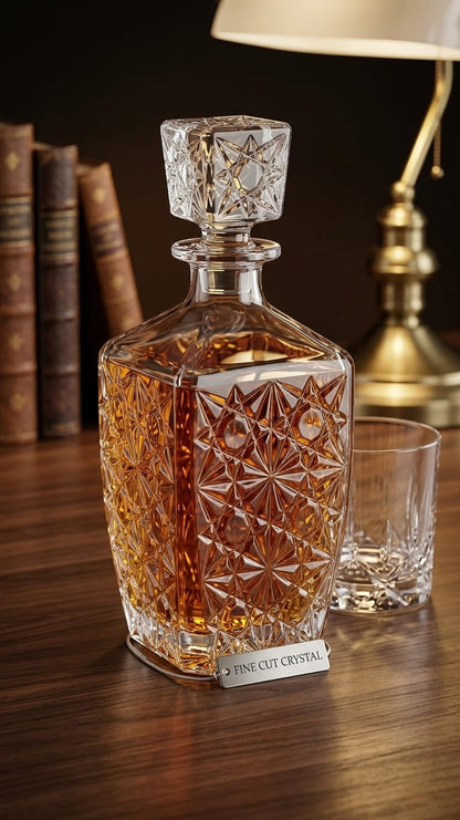 Square Glass Decanter