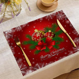 6pcs Christmas Themed Table Placemats / Table Mats