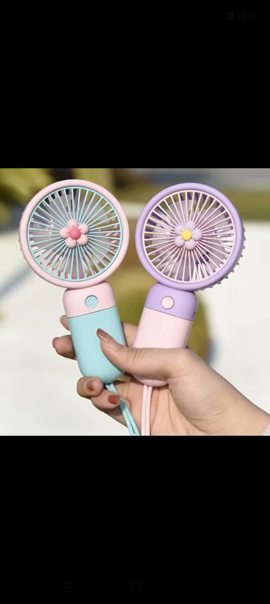 Mini handheld small fan
