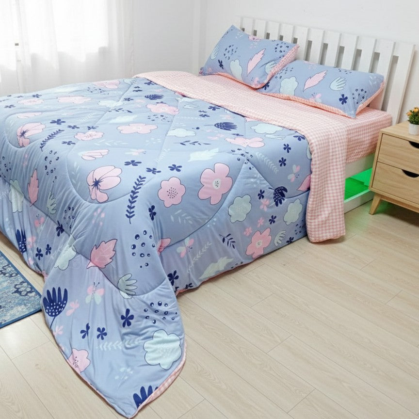 Double-Sided Cotton Duvet Set