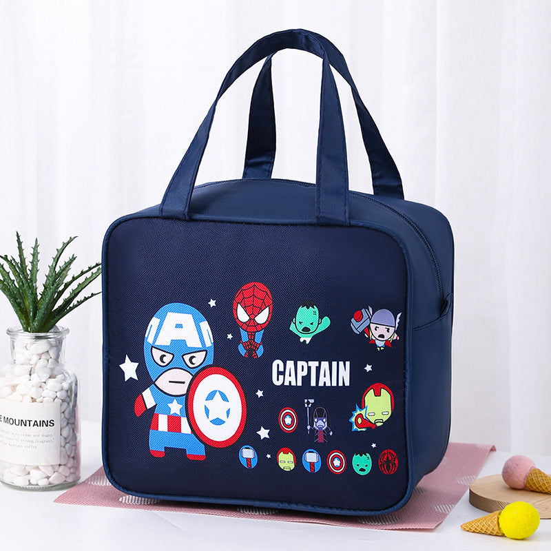 Cartoon Themed Insulated Lunch Bags