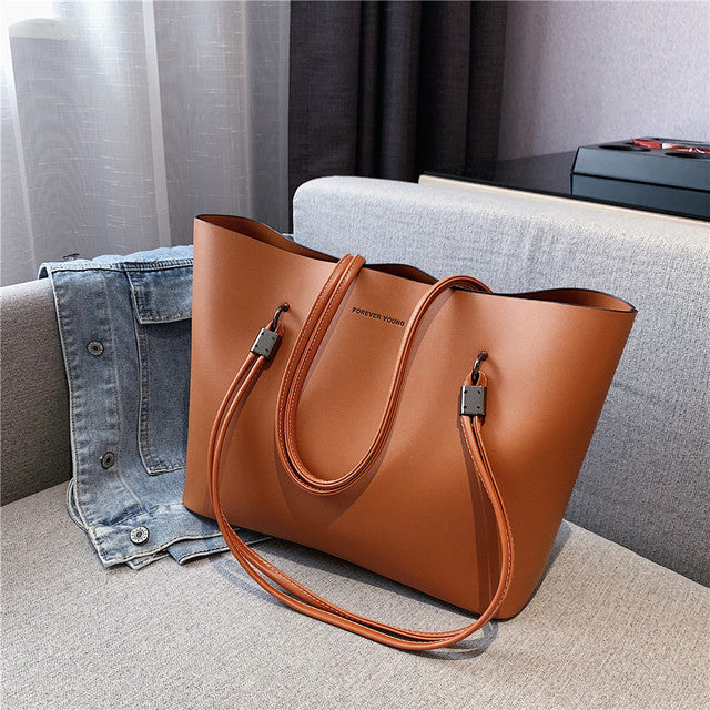 Laptop Tote Bag – PU Leather