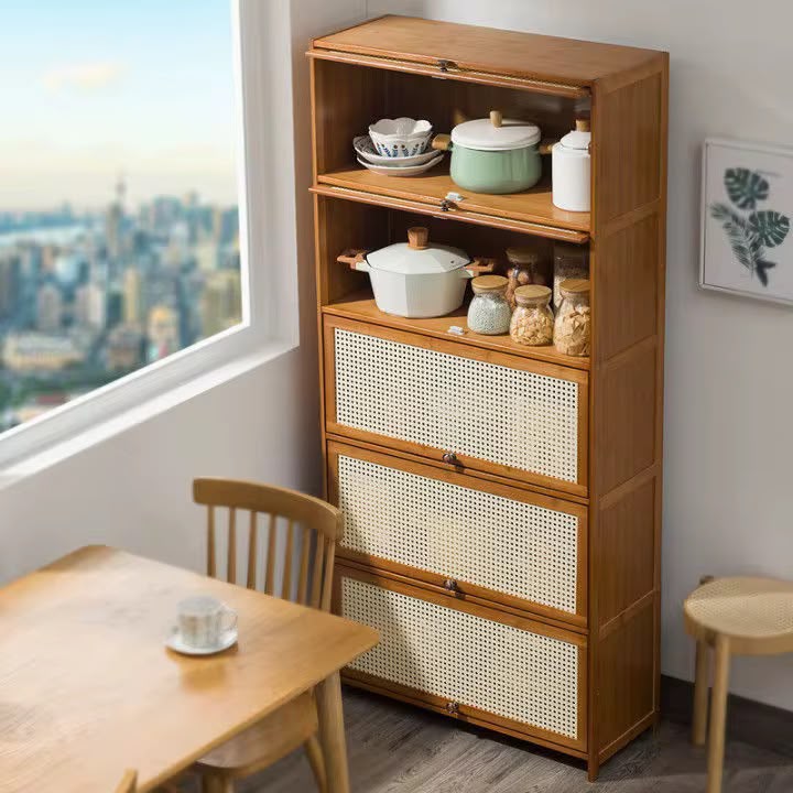 11 Layer Bamboo Shoe Storage Cabinet