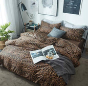 Weaver Bird cotton binded duvet set 6by6 and 6by7 size with bedsheet and pillow cases for bedroom use