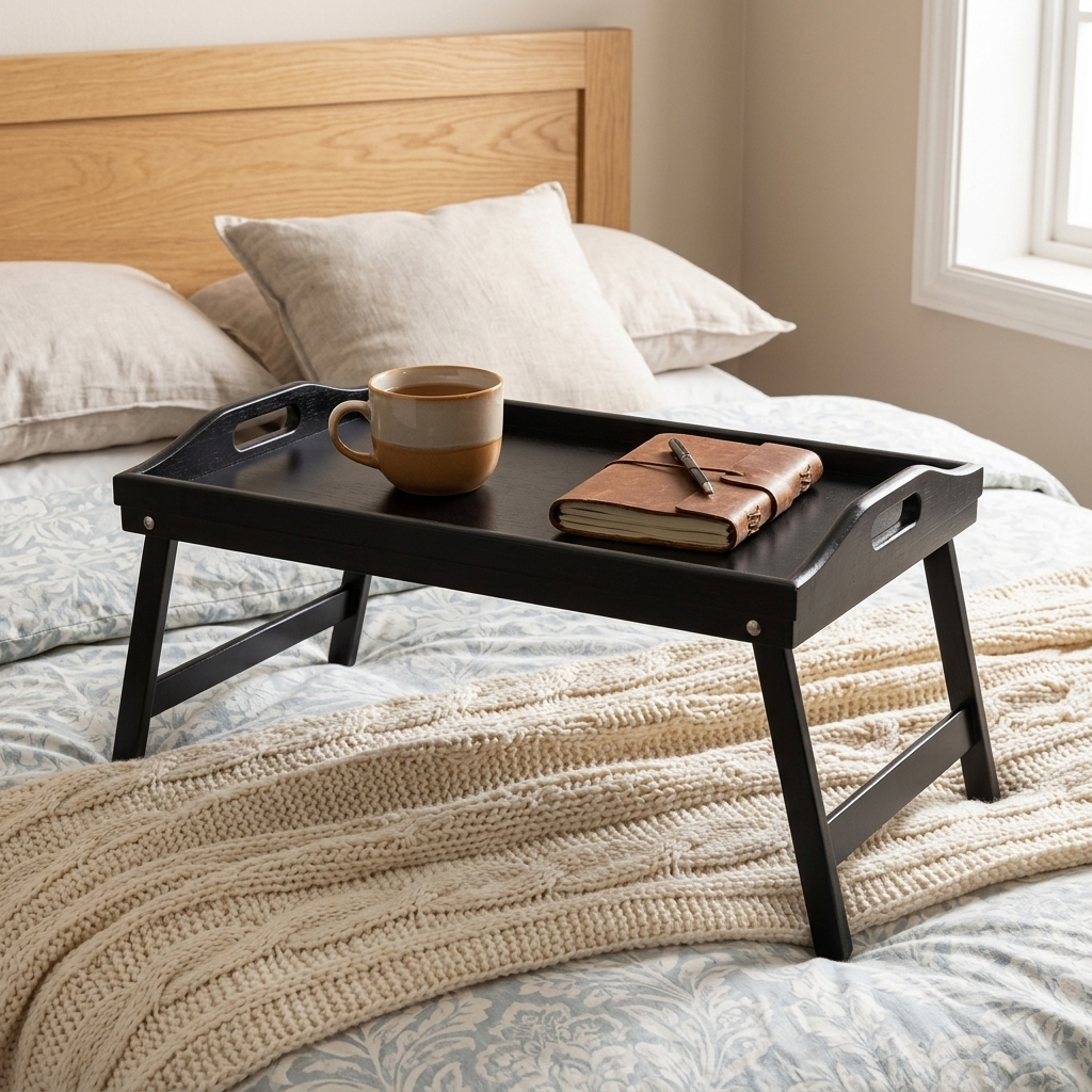 Foldable Bamboo Tray