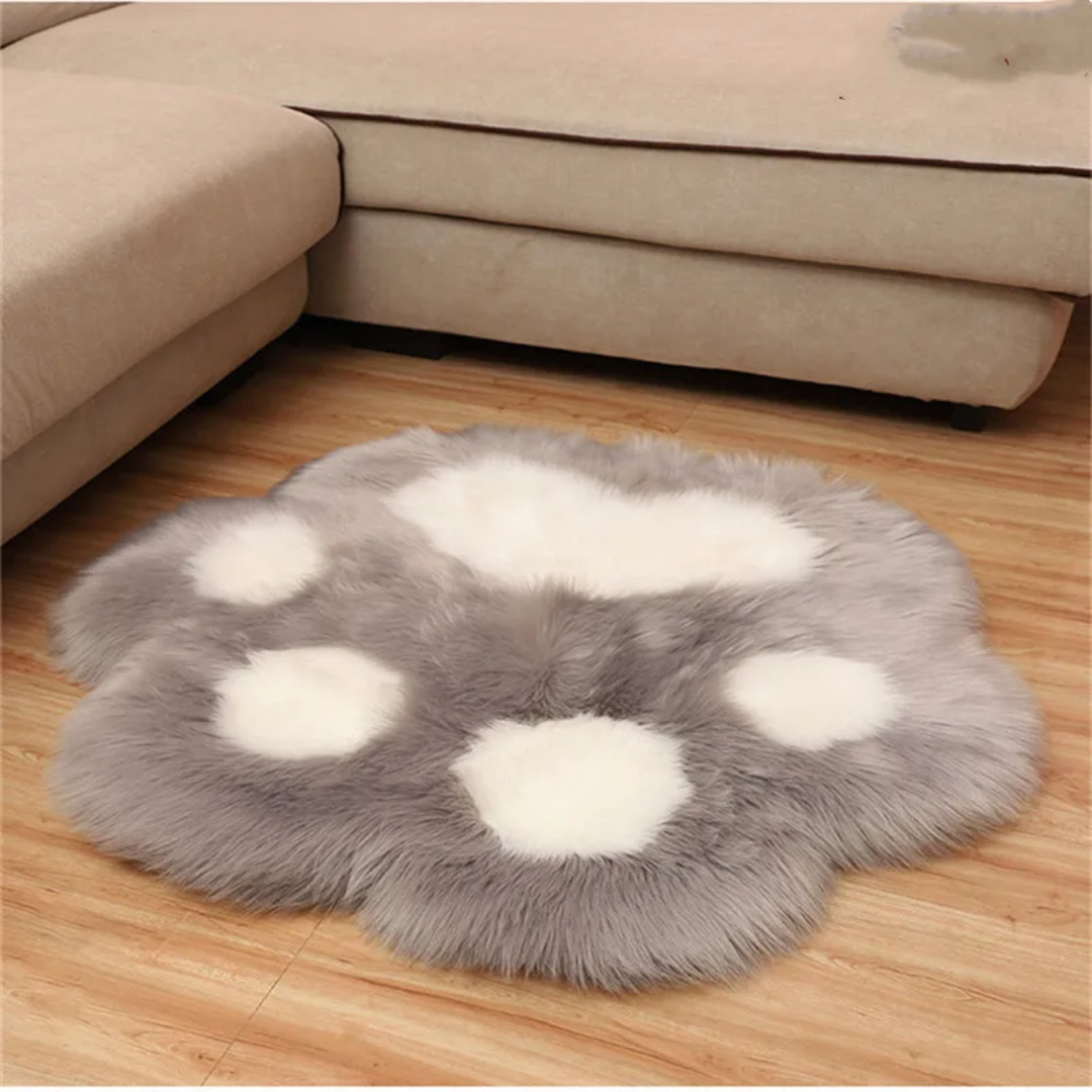 Cat Paw Plush Carpet