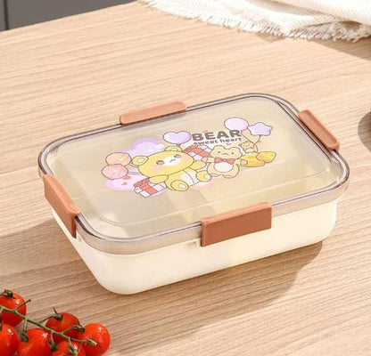 4-Compartment Lunch Box
