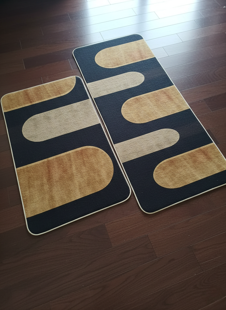 2-Piece Non-slip Kitchen Mats Set