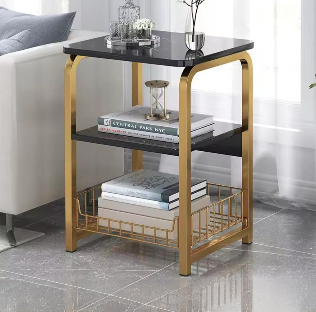 Elegant Nordic Side Table / Bedside Table