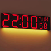 30-Inch LED Digital Alarm Clock-73.2× 20.1 cm