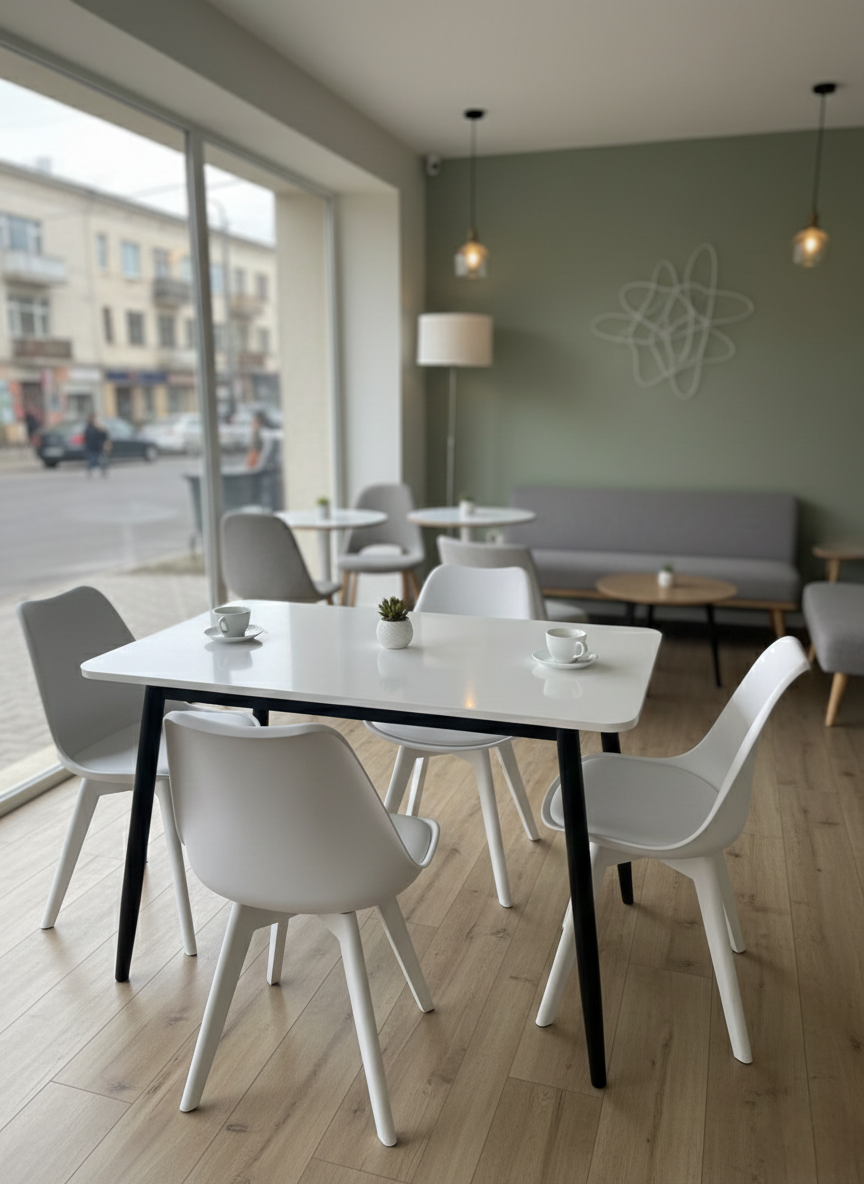 4-Seater Dining Table Set