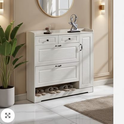 Bucket Flip Shoe Cabinet