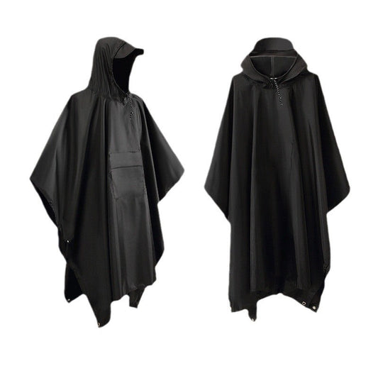 Adult Rain Poncho With Cap