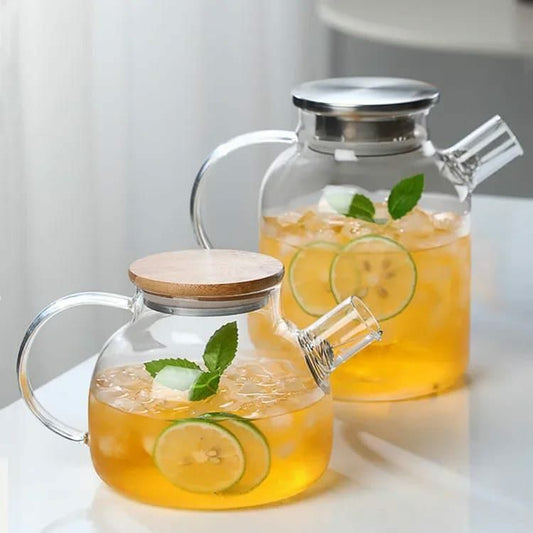 Borosilicate glass tea pot