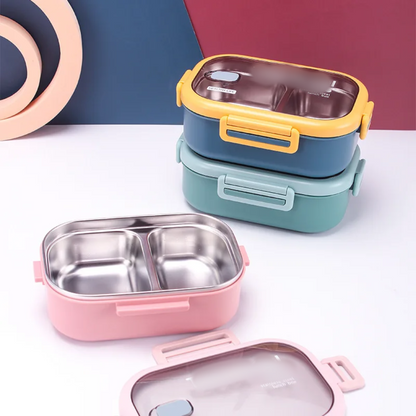 Leak-Proof Steel Food Containers