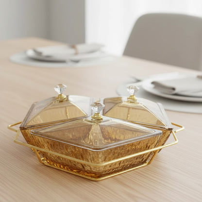 Diamond Shaped Acrylic Dish